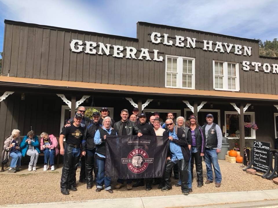 NoCo IMRG at Glen Haven General Store for Delicious Cinnamon Rolls
