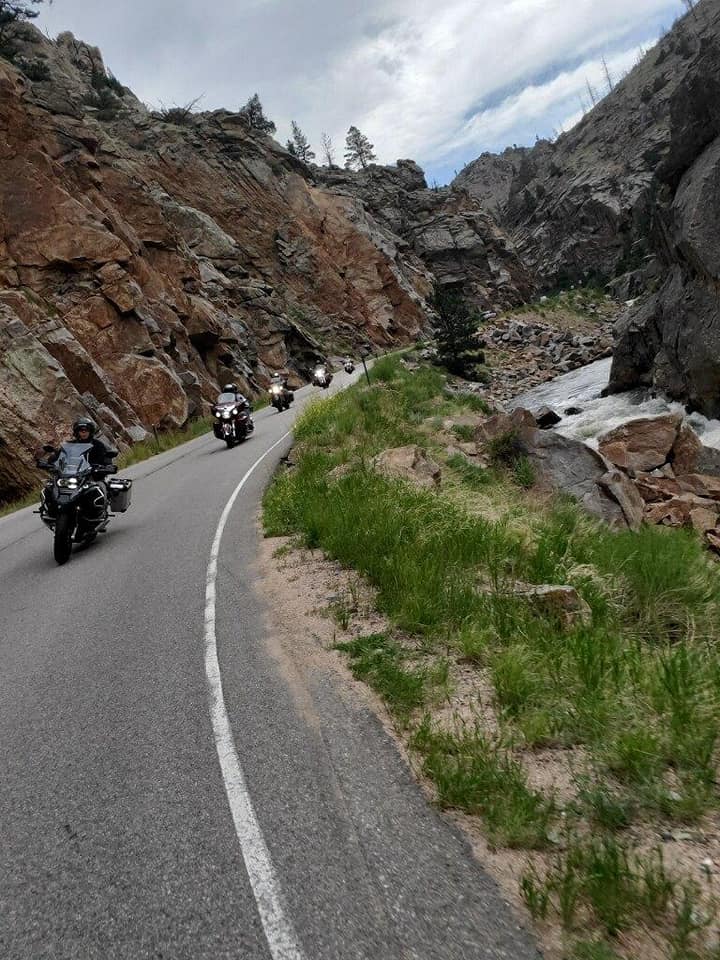 Northern Colorado Indian Motorcycle Riders Group - Poudre Canyon