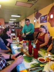 Northern Colorado Indian Motorcycle Riders Group at Casa Margaritas in Ault