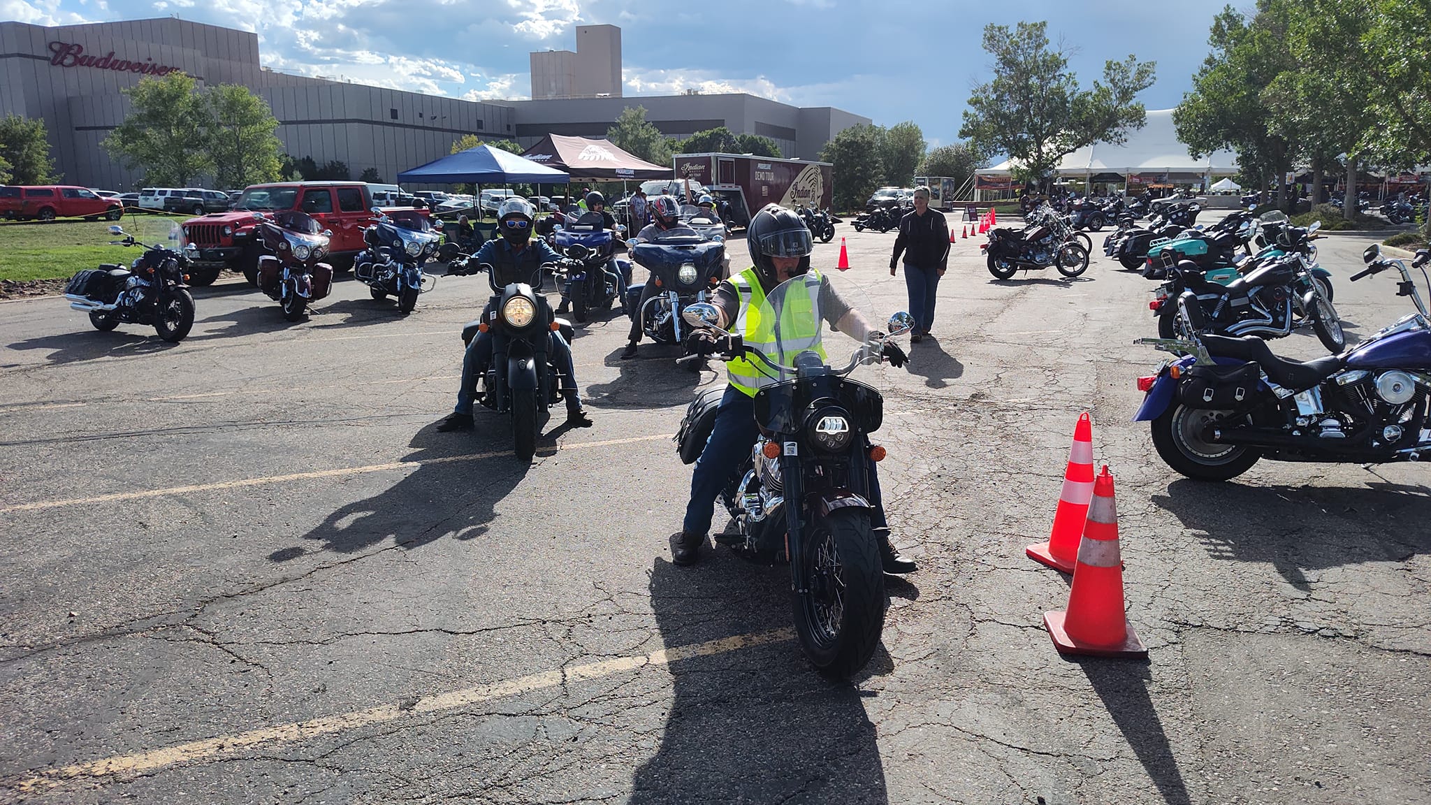 Northern Colorado Indian Motorcycle Riders Group leading rides for demo days