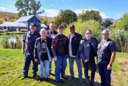 Northern Colorado Indian Motorcycle Riders Group at the Howling Cow Cafe