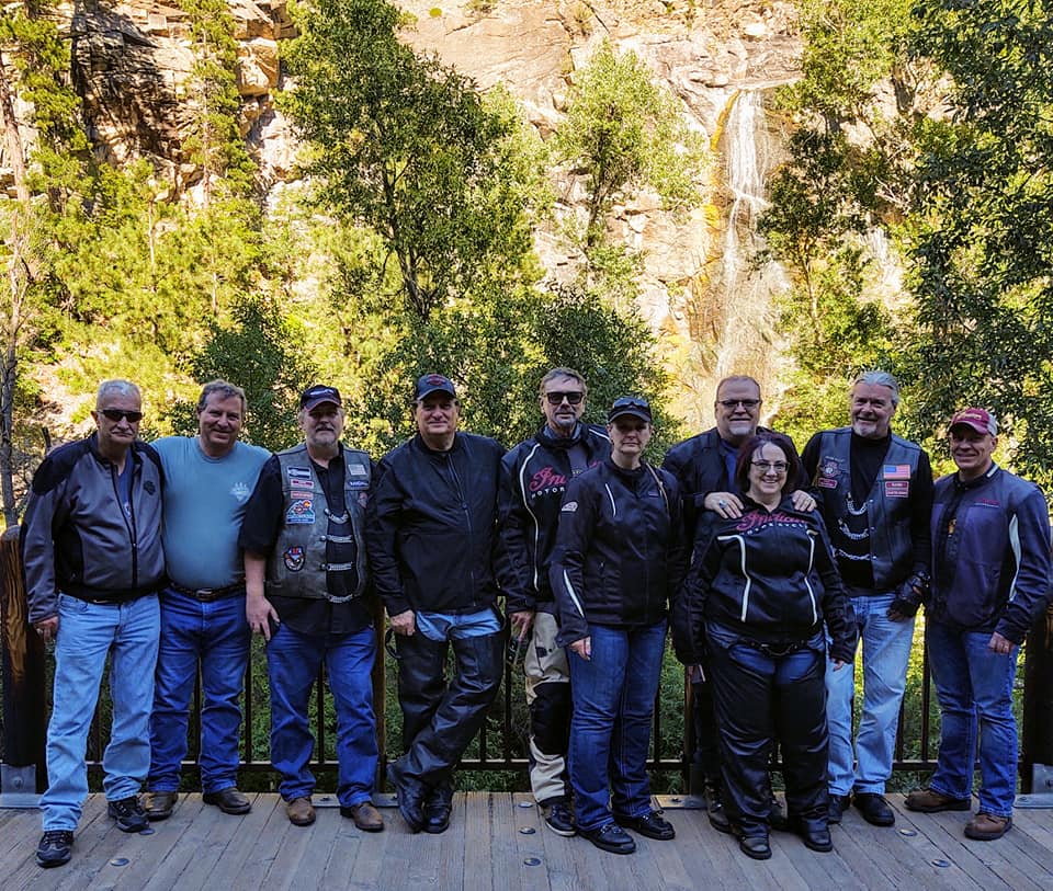 Northern Colorado Indian Motorcycle Riders Group in Black Hills, SD