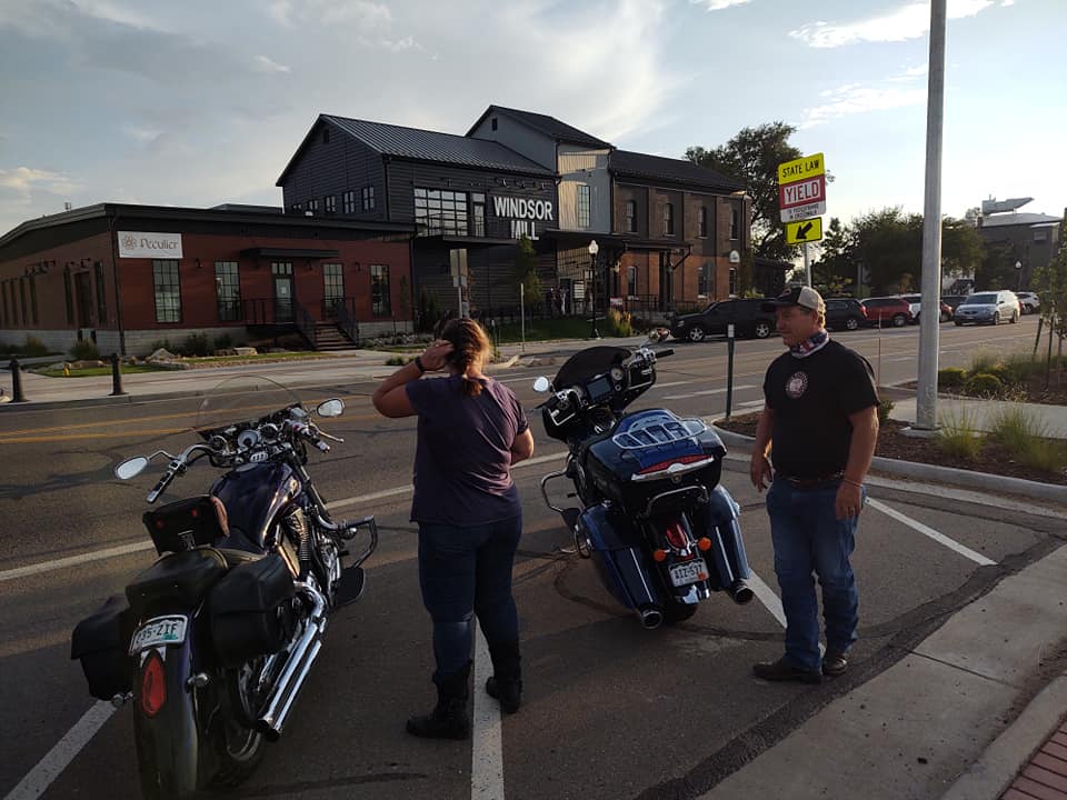 Northern Colorado Indian Motorcycle Riders Group Cacciatore Dinner Ride