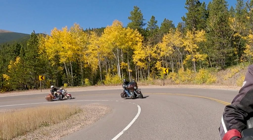 Northern Colorado Indian Motorcycle Riders Group Fall Colors Ride