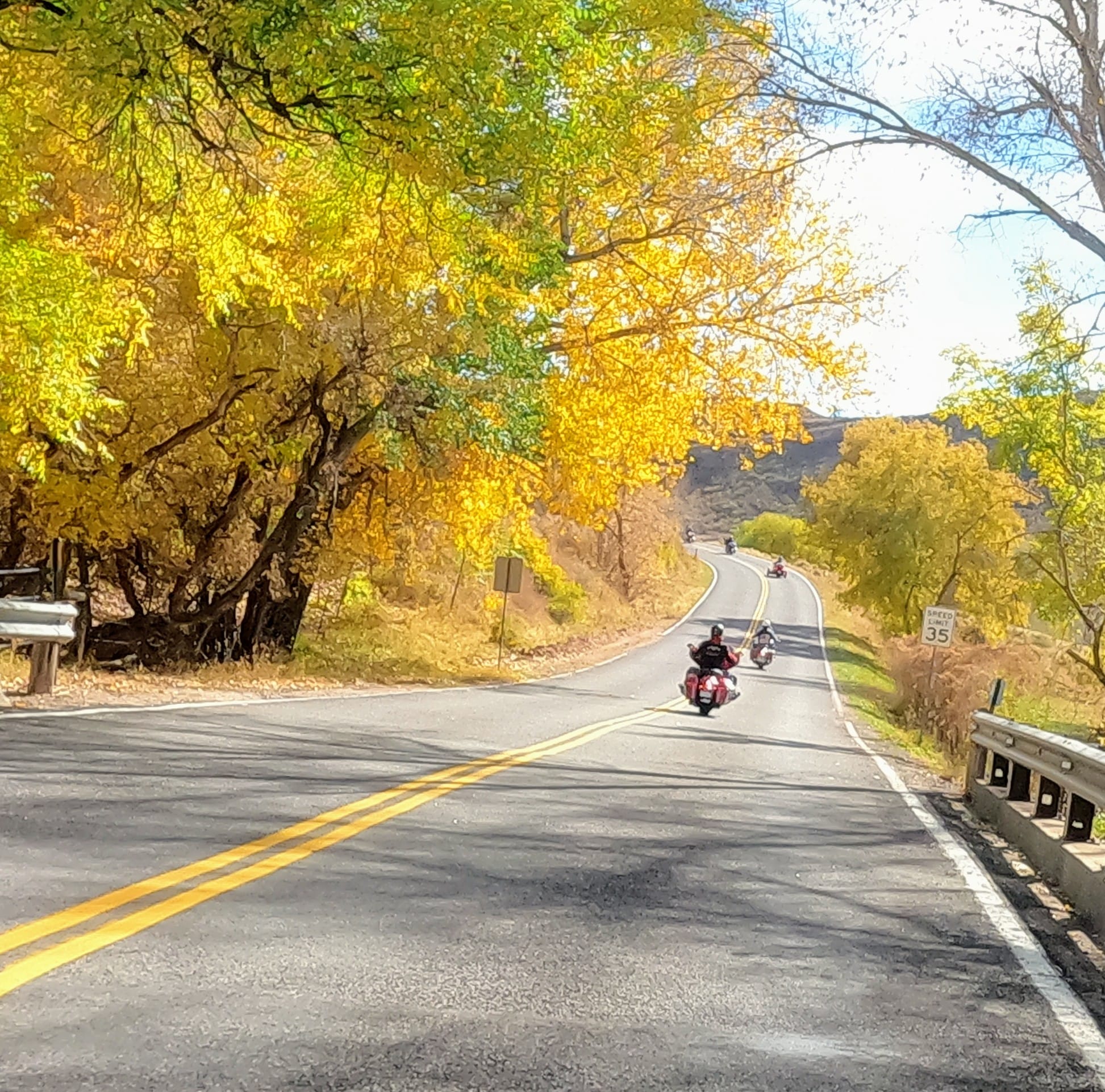 Northern Colorado IMRG on an October post-chapter meeting ride