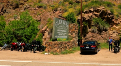 Northern Colorado Indian Motorcycle Riders Group rode to Glen Echo for Lunch