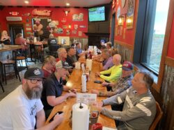 Northern Colorado Indian Motorcycle Riders Group at Smokin' Bros BBQ