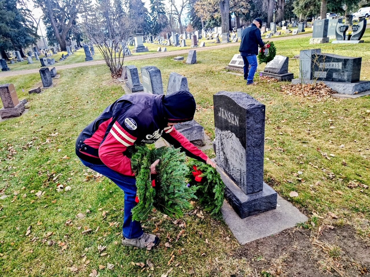 The Northern Colorado IMRG had the privilege of attending Wreaths Across America ceremony at Grandview Cemetery in Fort Collins