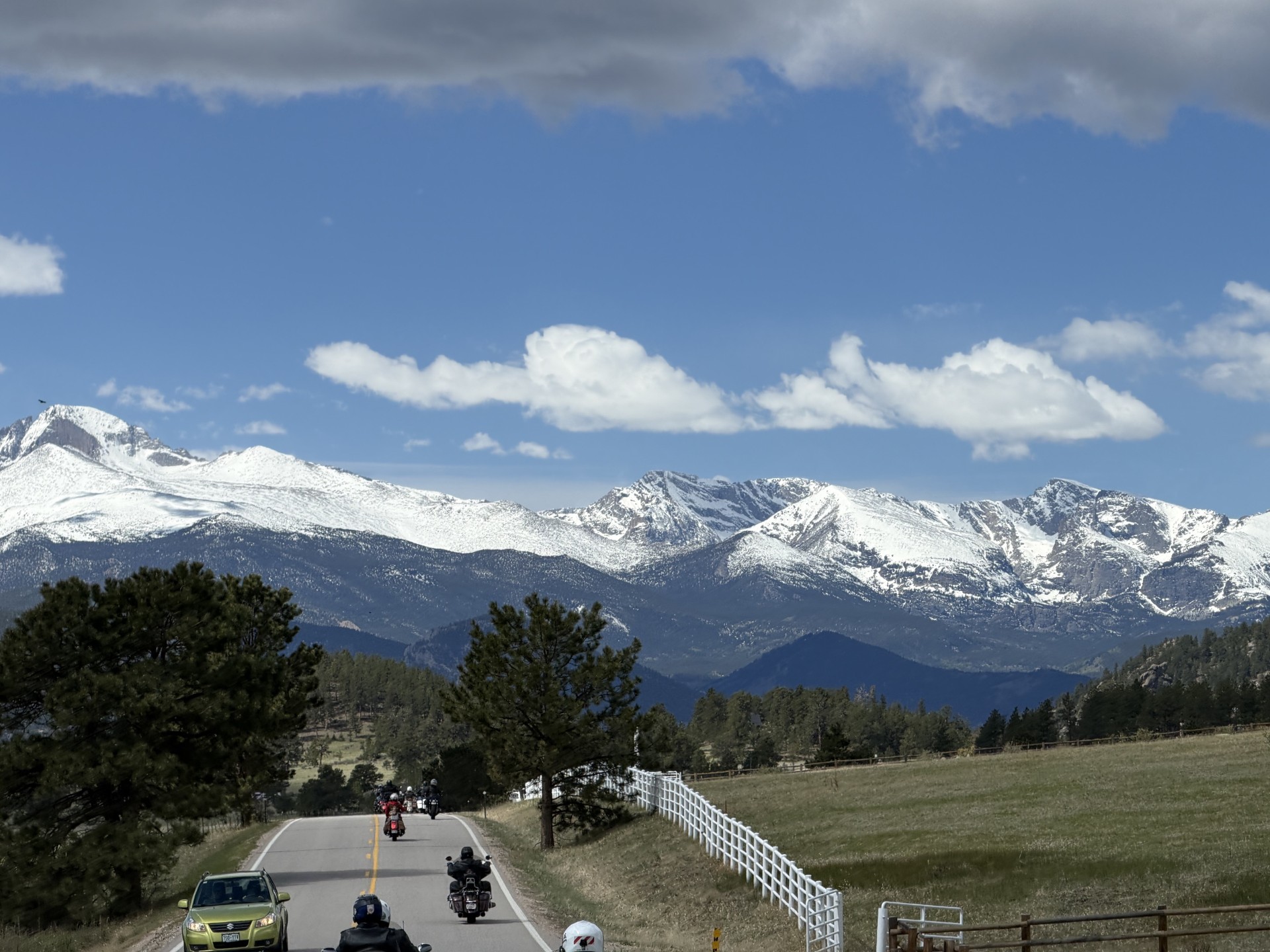 Northern Colorado IMRG coming into Estes Park