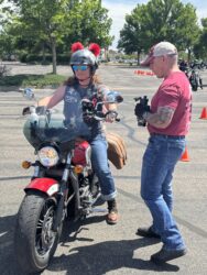 Northern Colorado IMRG motorcycle skills practice