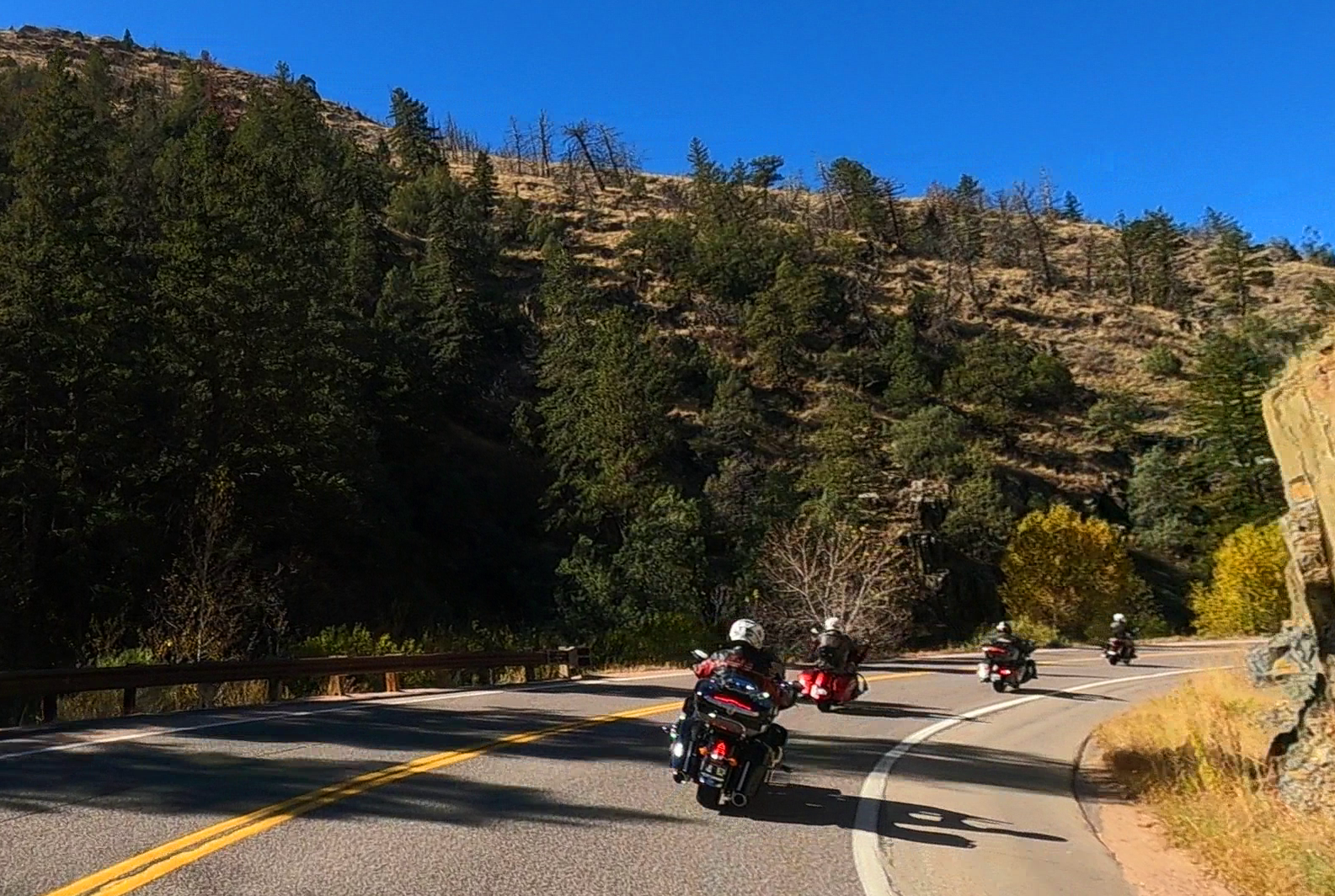 The Northern Colorado IMRG on an October post meeting ride